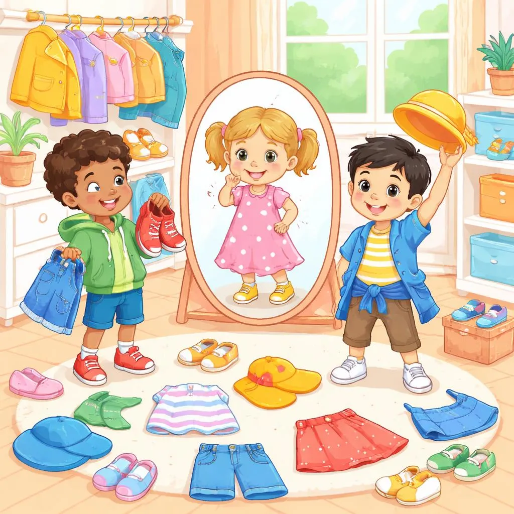 Bagaimana Belajar "Kata-Kata Pakaian Bahasa Inggris" Dapat Membantu Anak-Anak Mendeskripsikan Apa yang Mereka Kenakan?