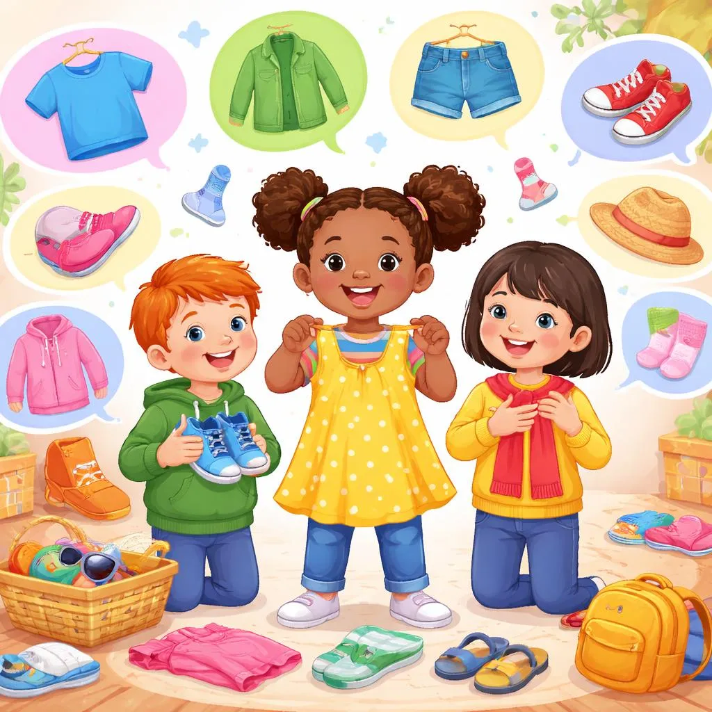 Bagaimana Belajar Nama Pakaian Dapat Membangun Keterampilan Kosakata Sehari-hari?