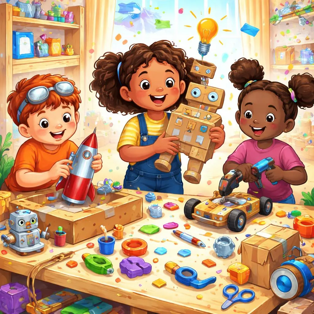 How Can “Make, Maker, Making, Makeshift” Inspire Your Child to Create Anything?