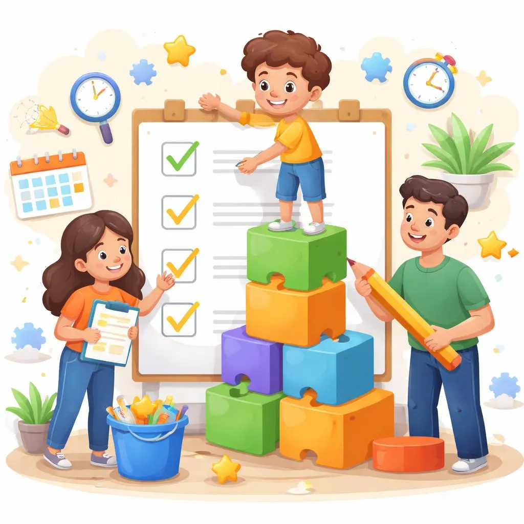 How Can “Manage, Management, Manager, Manageable” Help Your Child Handle Big Tasks?