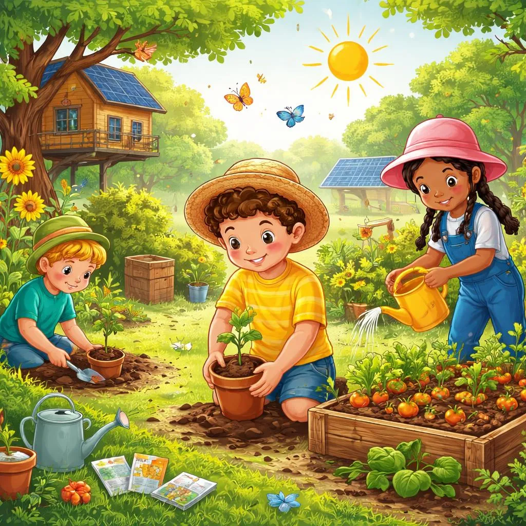 How Can “Plant, Plantation, Planter, Planting” Help Your Child Grow a Green Future?