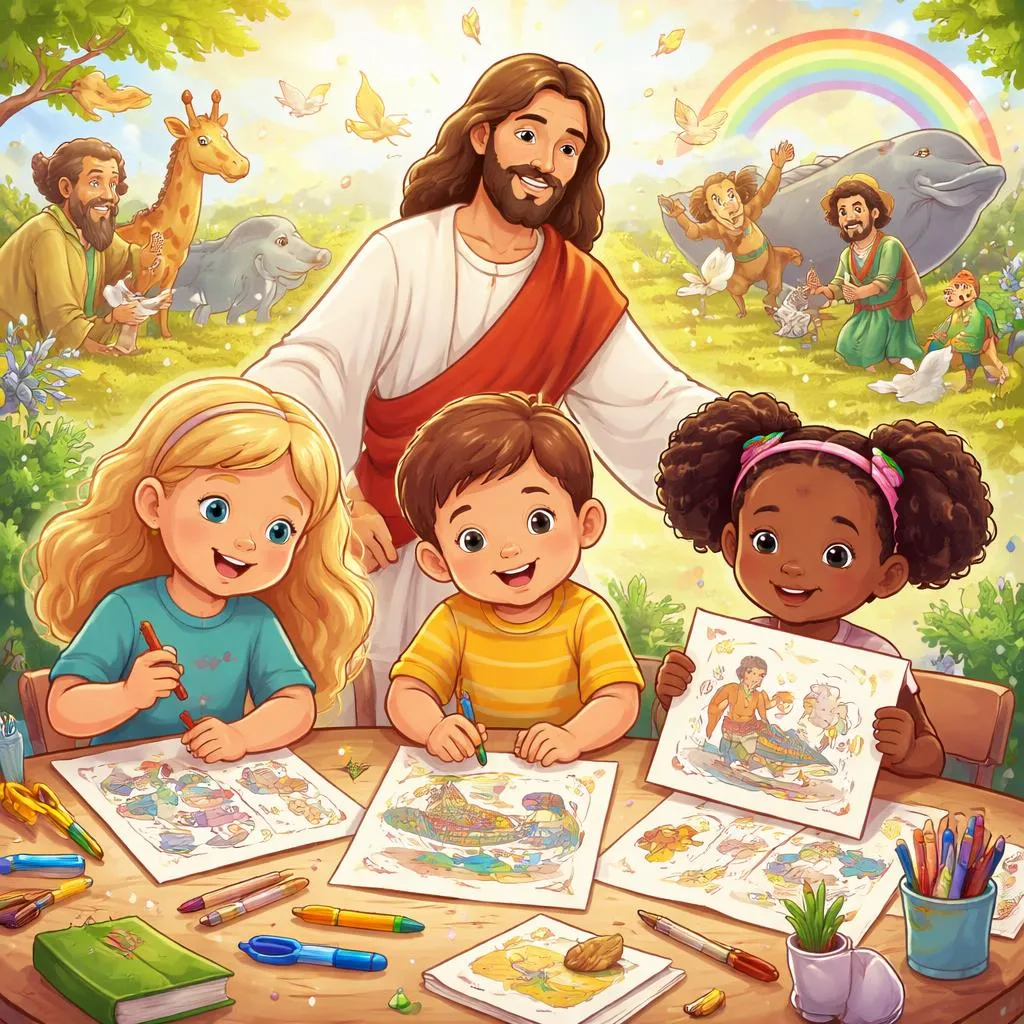 How Can Printable Children's Bible Stories Transform Faith-Based Learning?