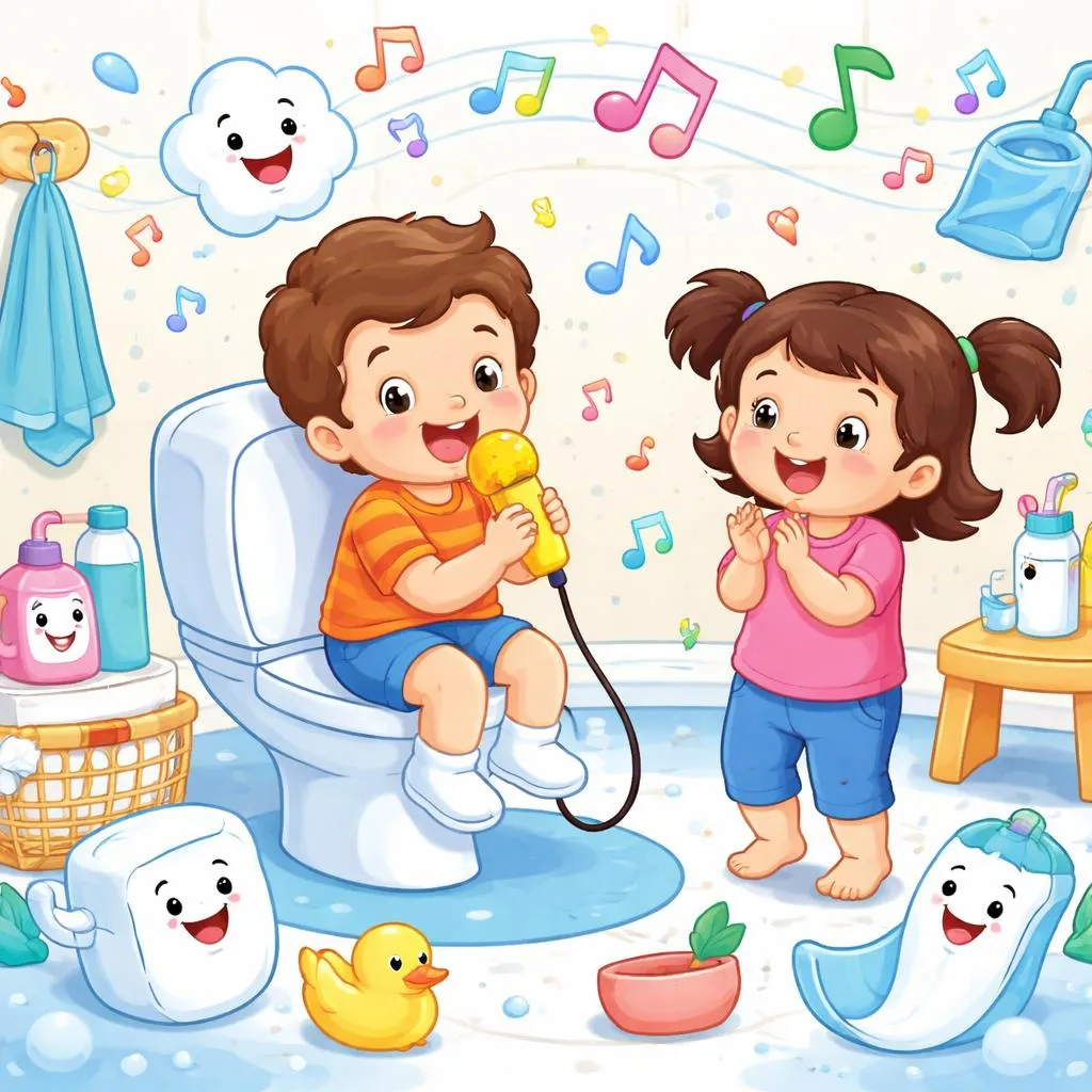厕所歌曲如何帮助孩子们学习健康的卫生间习惯？