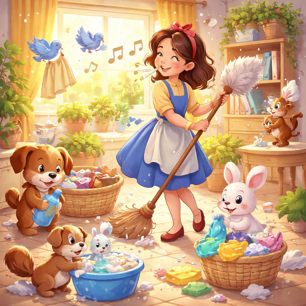 Bagaimana Lagu Bahasa Inggris: Whistle While You Work (dari Snow White) Bisa Membuat Pekerjaan Rumah Menyenangkan?