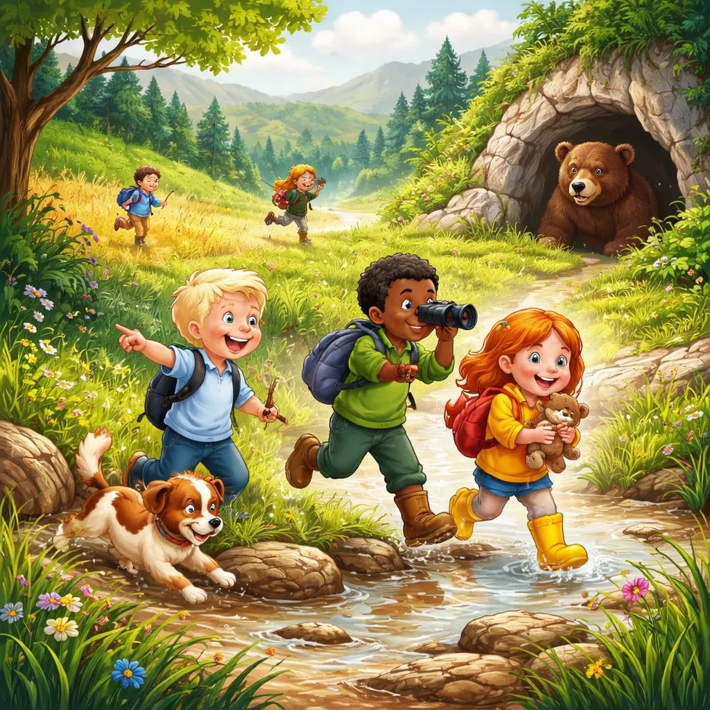 How Can the "Going on a Bear Hunt" Lyrics Be Used for Fun English Learning Adventures?