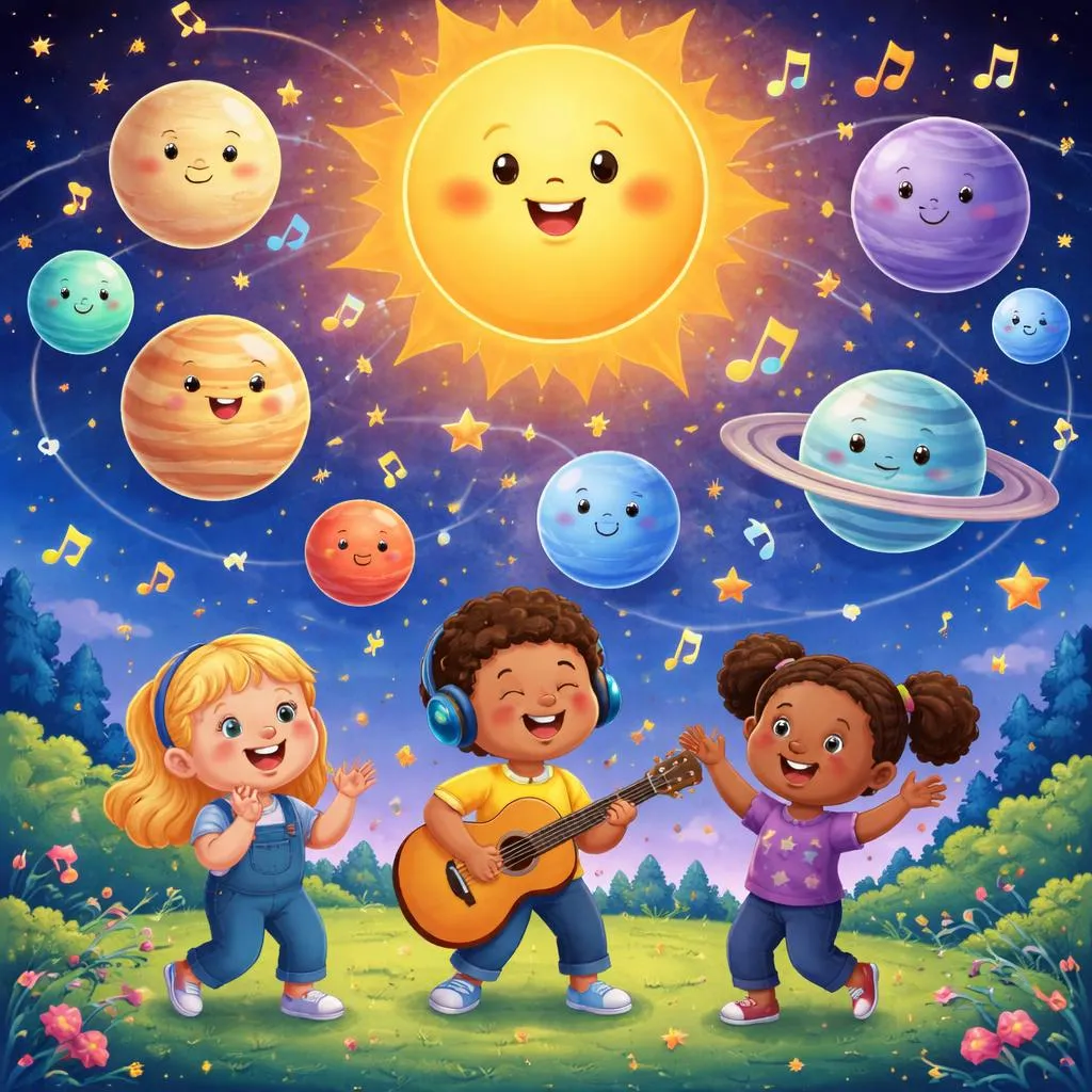 行星之歌如何帮助孩子们了解我们的太阳系？