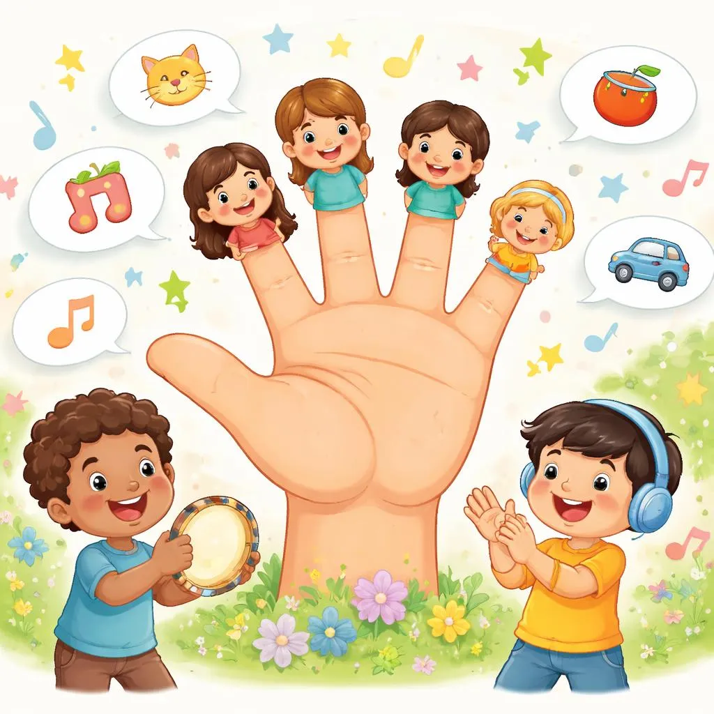 Как «Семейка пальчиков» помогает юным ученикам изучать словарный запас и ритм?