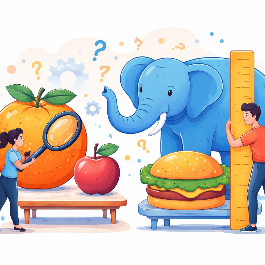 How Can We Tell the Difference Between "Big" and "Large"?
