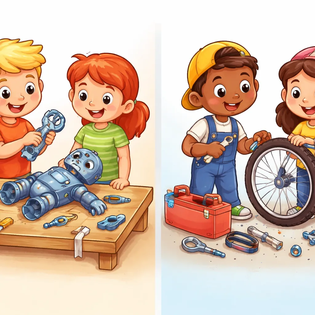How Can We Tell the Difference Between "Fix" and "Repair" for Kids?