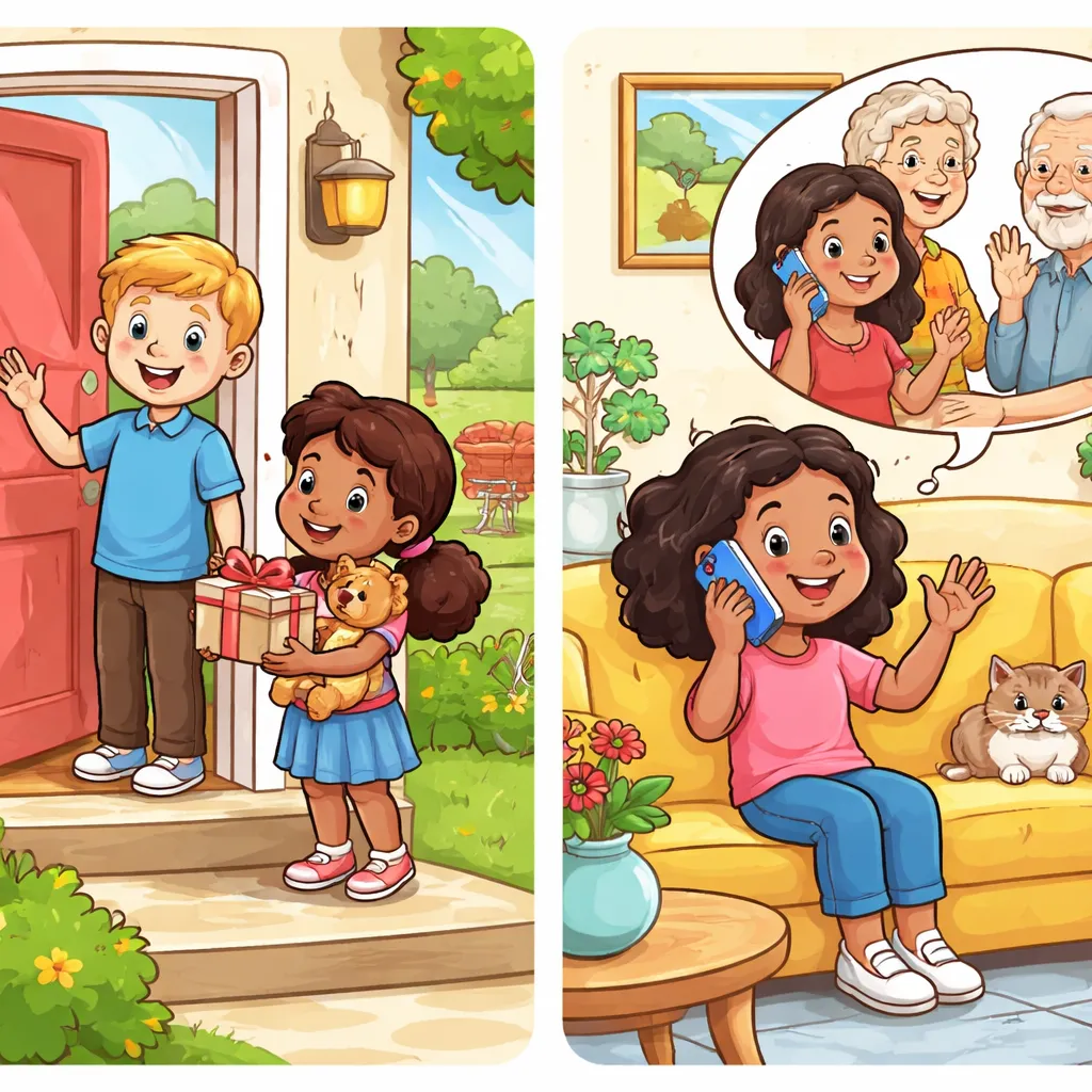 How Can We Tell the Difference Between "Visit" and "Call On" for Kids?