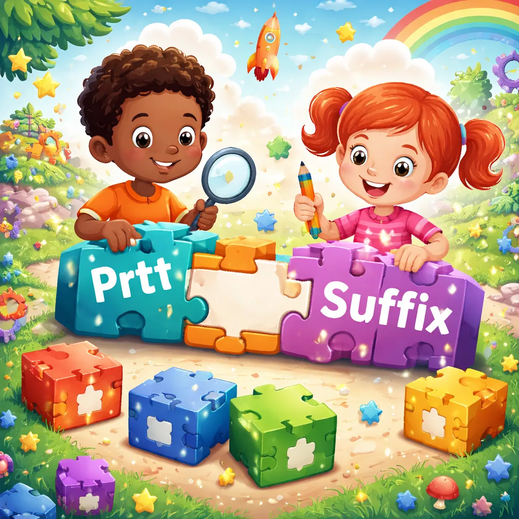 How Can You Change a Word? A Kid's Fun Guide to Prefixes and Suffixes