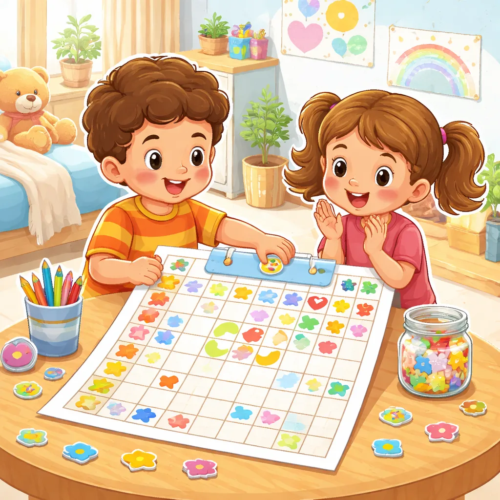 How Can You See Your Good Deeds? Try a Free Printable Habit Tracker for Kids!