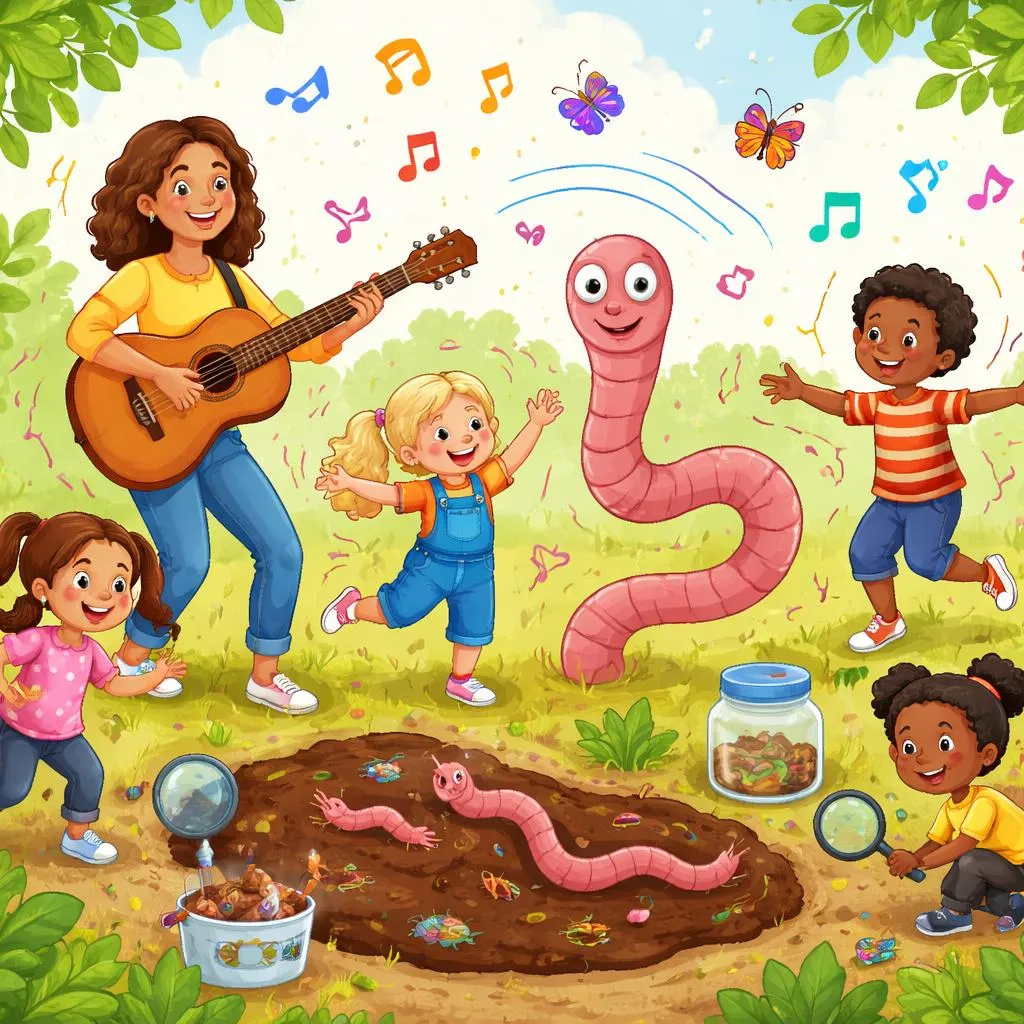 How Can You Use a Worm Song to Teach Movement, Vocabulary, and Fun Science Concepts?