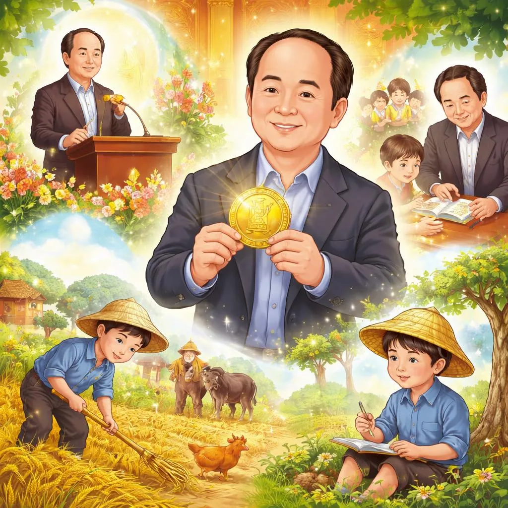一个名叫莫言的农民之子是如何获得诺贝尔文学奖的？儿童名人故事