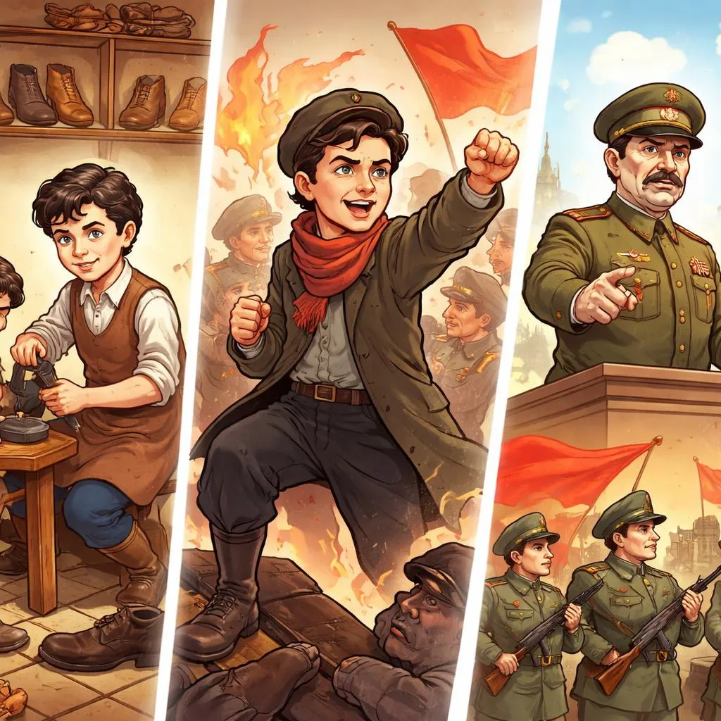 How Did a Shoemaker's Son Named Joseph Stalin Become a Brutal Dictator? A Celebrity Story for Kids
