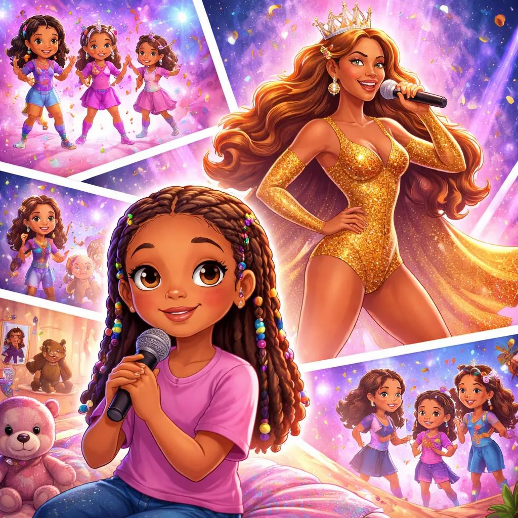 How Did a Shy Girl from Houston Named Beyoncé Become Queen Bey of Global Music? A Celebrity Story for Kids