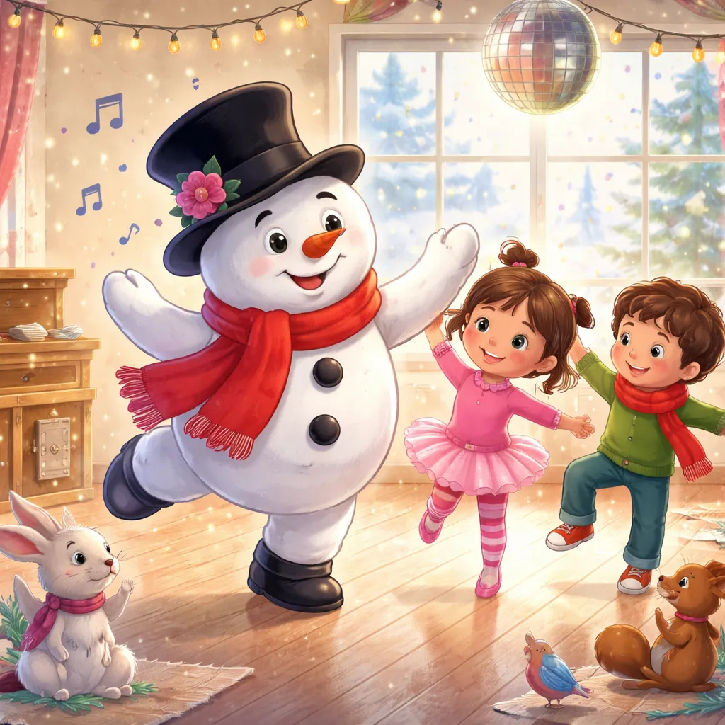 How Did a Snowman Named Frosty Learn to Dance?