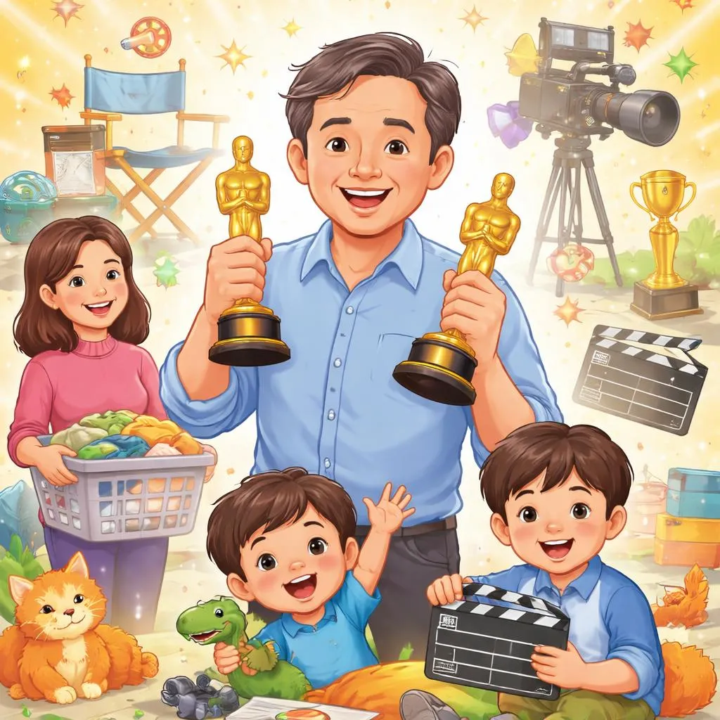 How Did a Stay-at-Home Dad Named Ang Lee Win Two Oscars for Best Director? A Celebrity Story for Kids