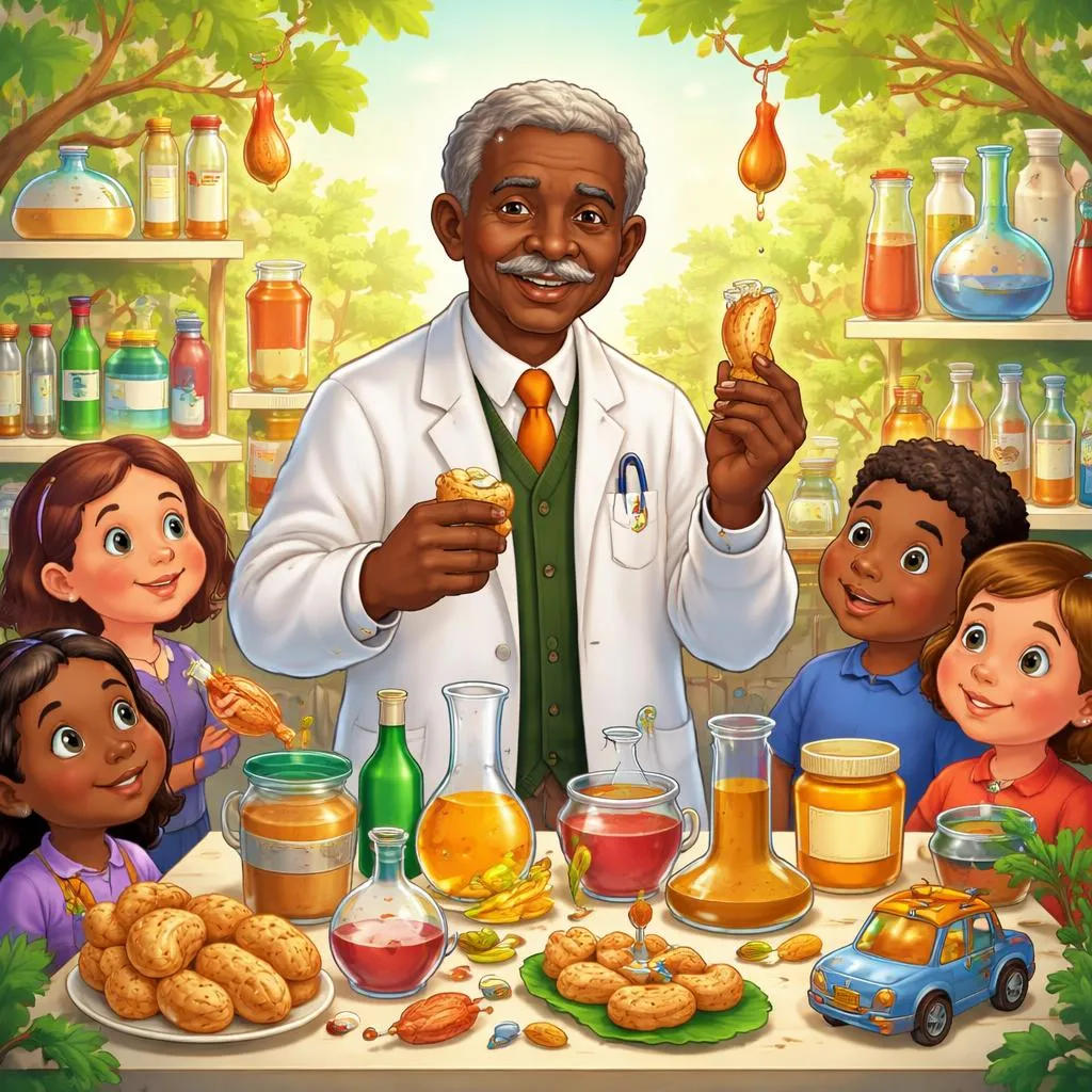 How Did George Washington Carver Turn a Simple Peanut Into 300 Inventions? A Celebrity Story for Kids