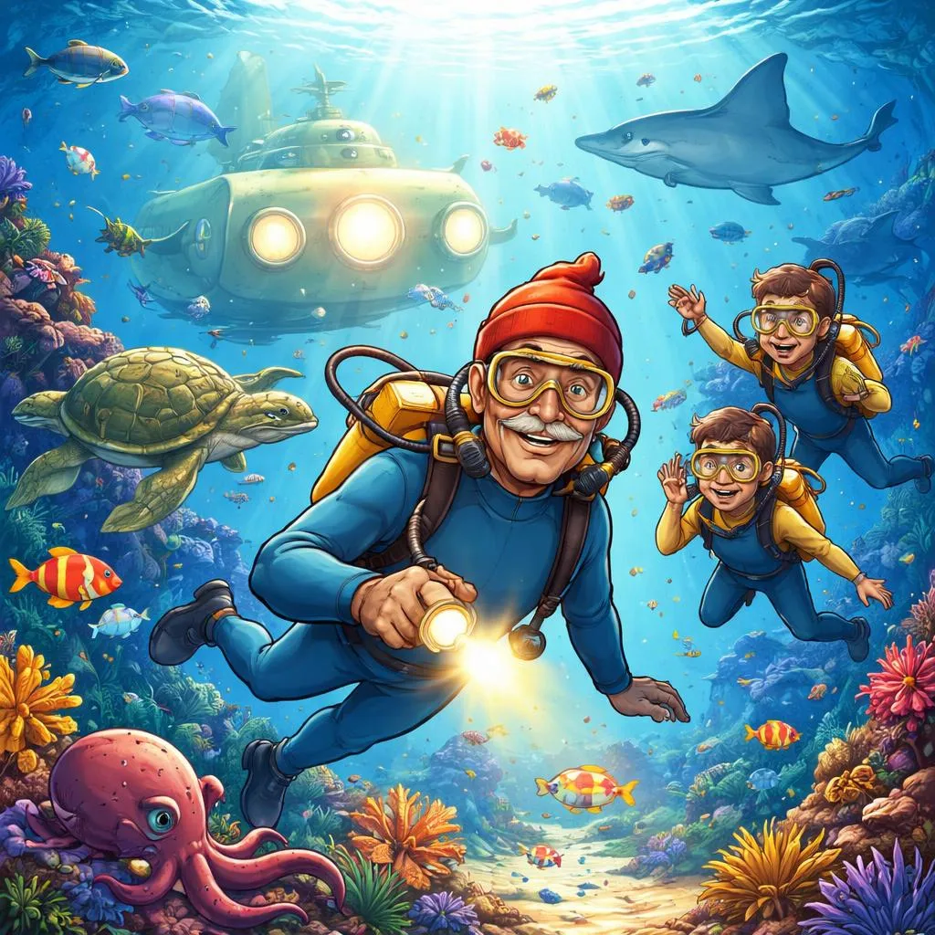 How Did Jacques Cousteau Open the Door to an Underwater World? A Celebrity Story for Kids