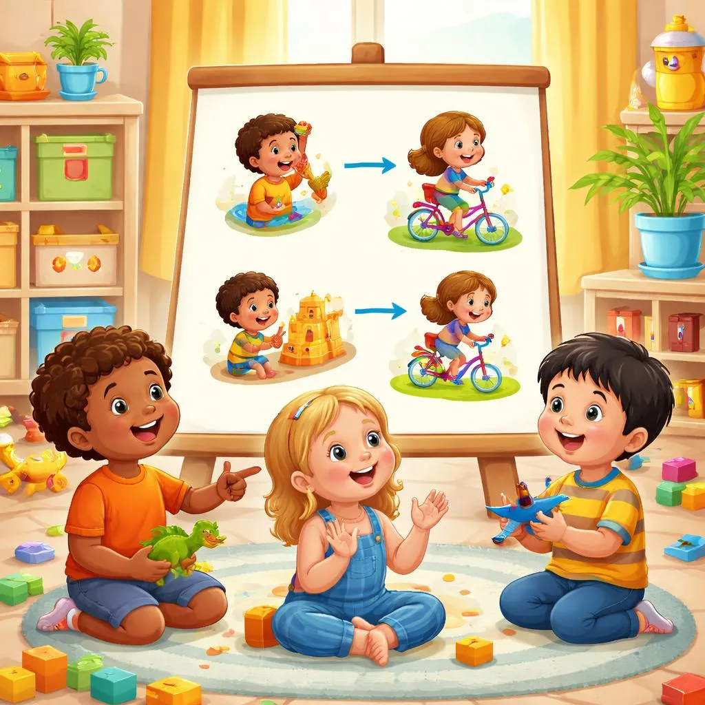 ¿Cómo Dominan los Niños el Pasado Simple del Verbo 'Like' en Gramática Inglesa?