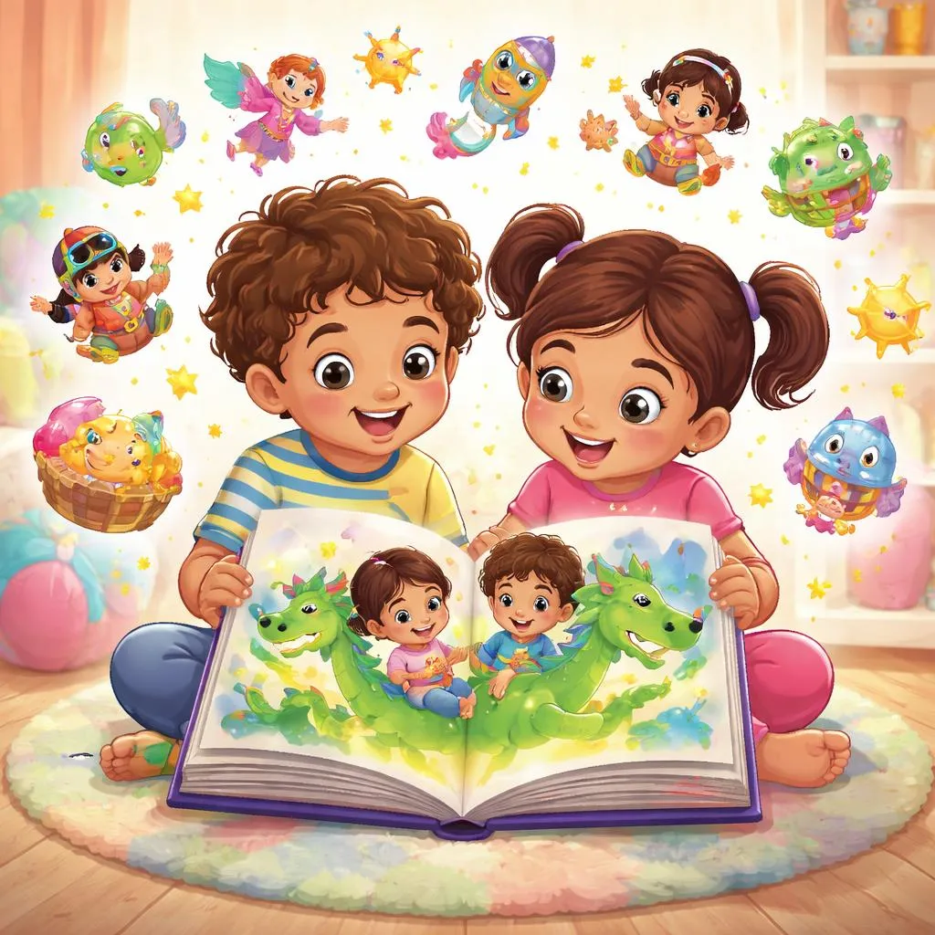 How Do Children's Personalized Story Books Increase Engagement and Language Retention?