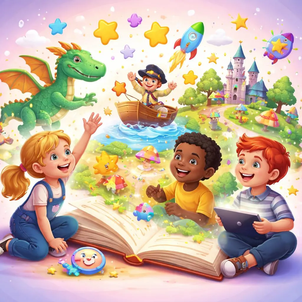 Как интерактивные детские истории превращают пассивное слушание в активное обучение?
