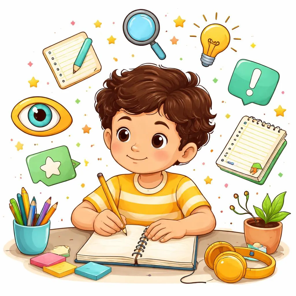 How Do “Note, Notebook, Noted, Notably, Notice” Help Your Child Pay Attention?