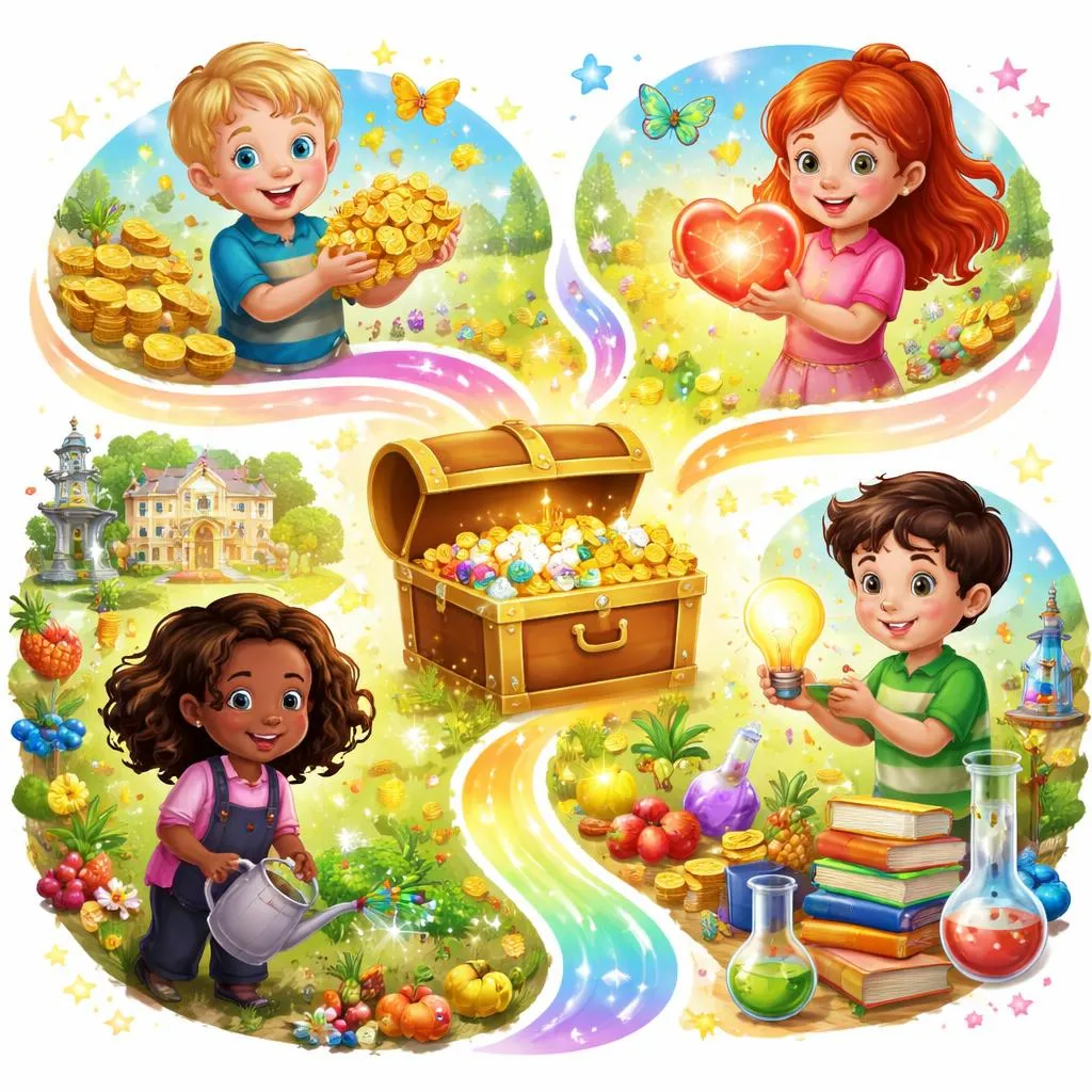 How Do rich, riches, richly, enrich, richness Build Different Meanings in English Word Families for Children?