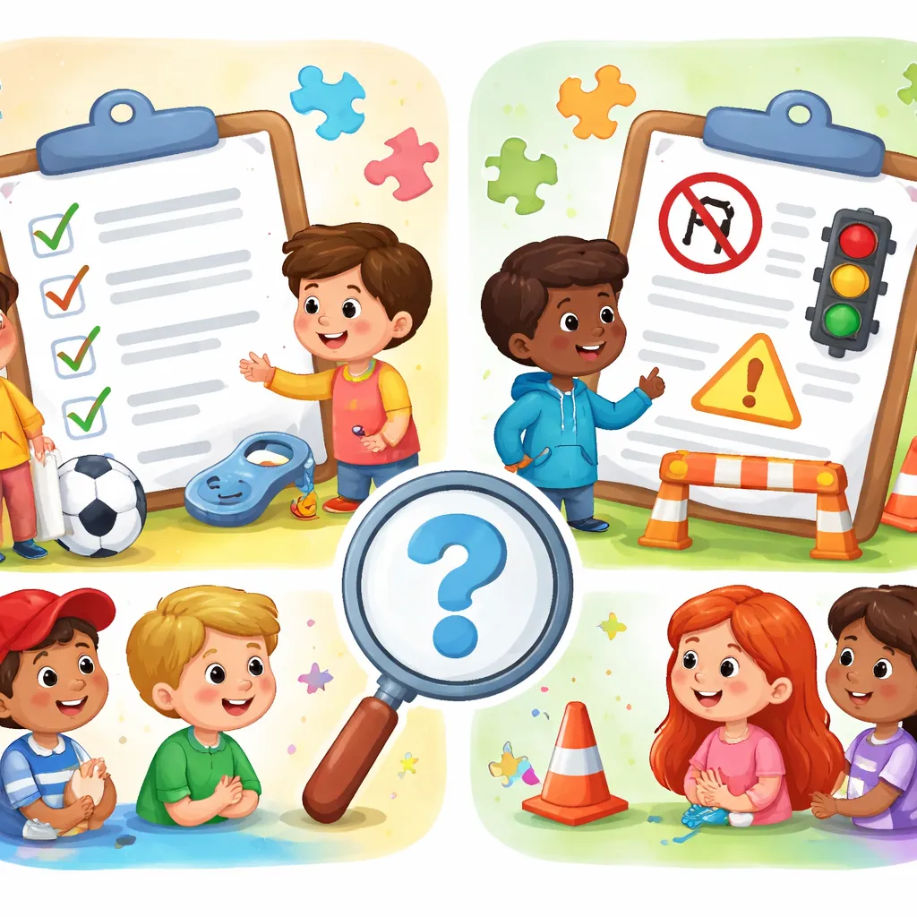 How Do “Rule” and “Regulation” Differ in Meaning for Children Learning English?