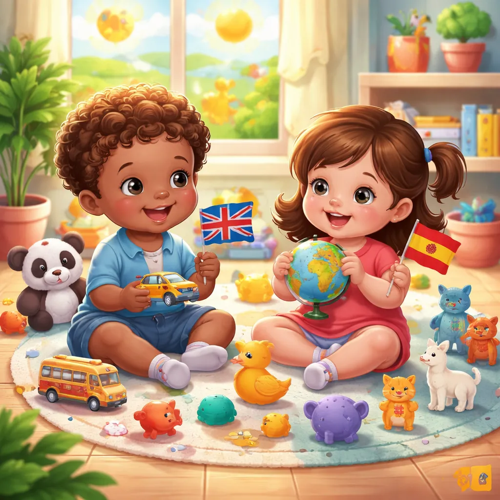 How Do Tiny Kids Learn Two Languages? Exploring English Learning for Bilingual Toddlers!