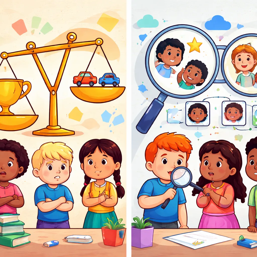 How Do “Unfair and Biased” Differ in Meaning for Children Learning English?