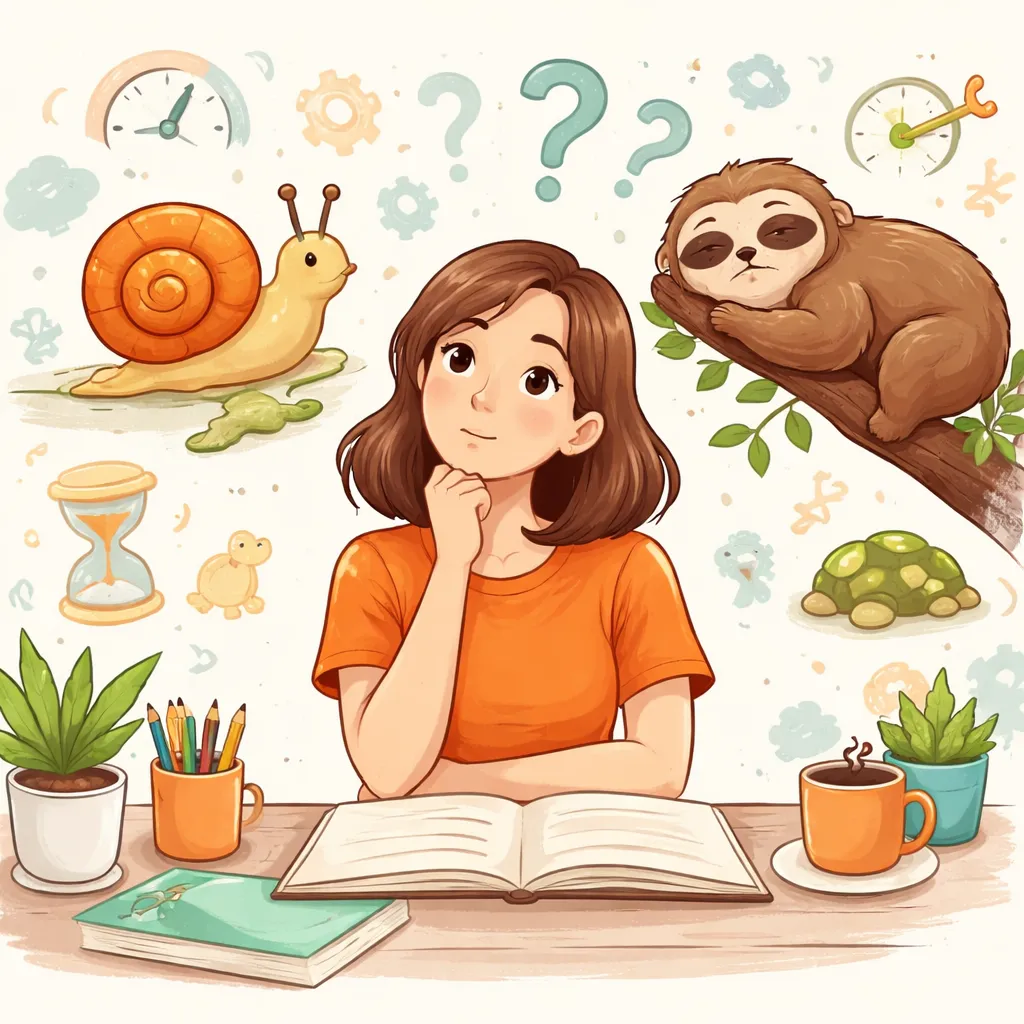 How Do We Know When to Say "Slow" or "Sluggish" in English?