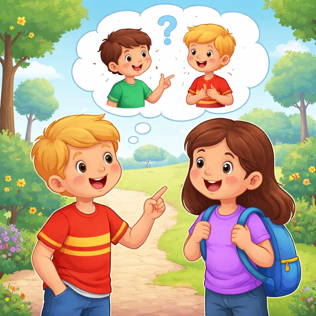 How Do We Tell Someone What Another Person Asked? A Kid's Guide to Reported Questions