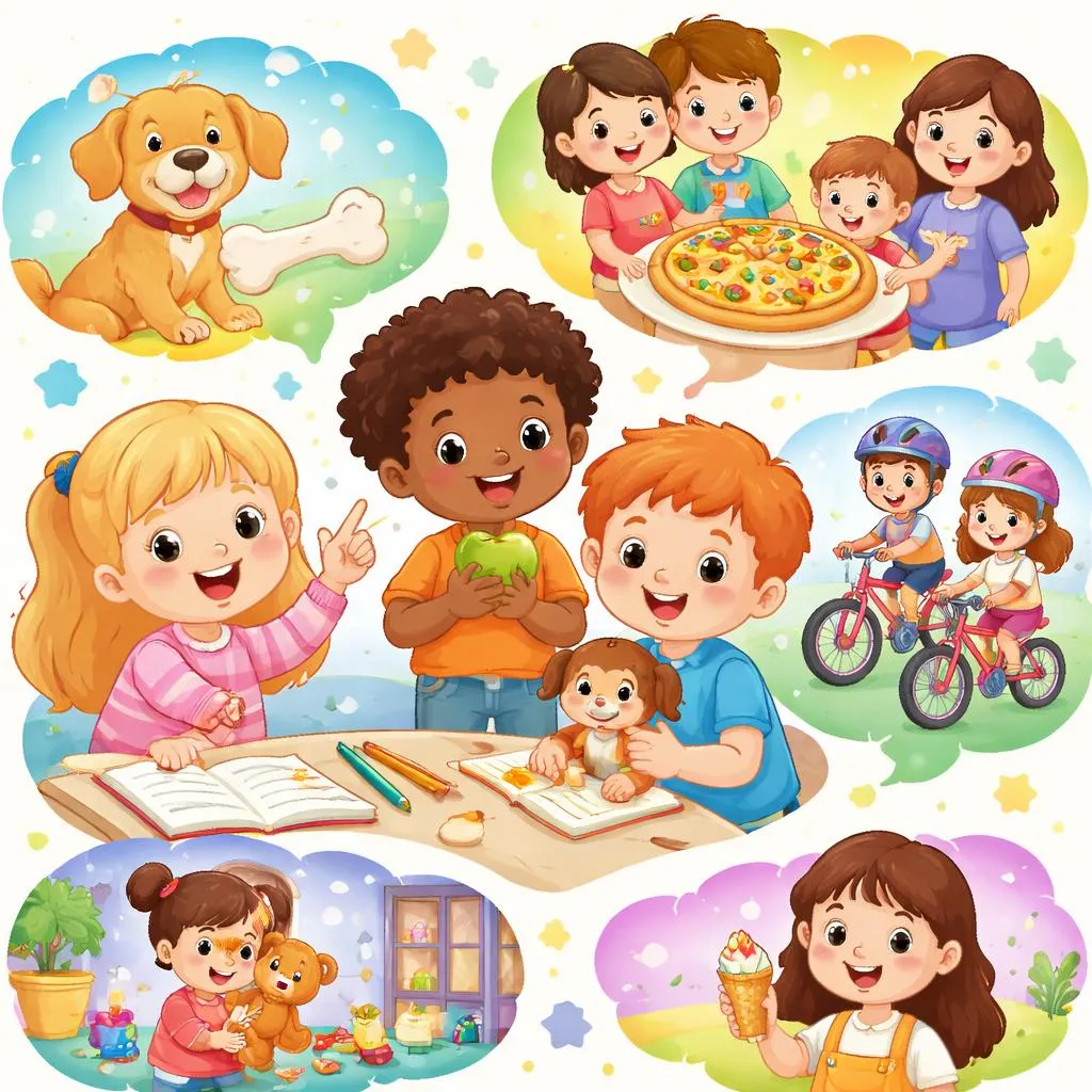 Как правильно использовать глагол «иметь» в повседневных английских предложениях для детей?