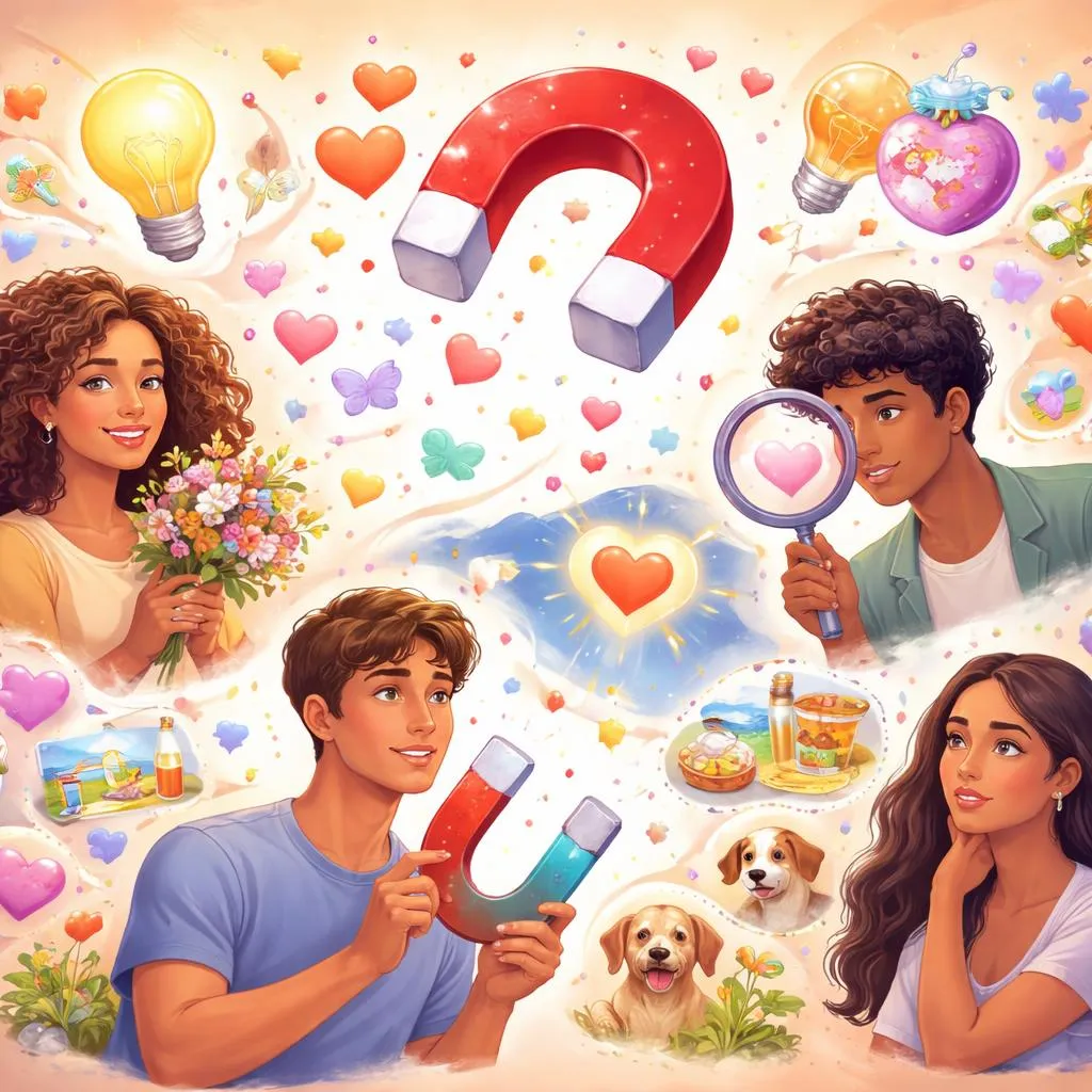 Comment attirer, qu'est-ce qu'une attraction, quand quelque chose est-il attrayant et par quoi êtes-vous attiré ?
