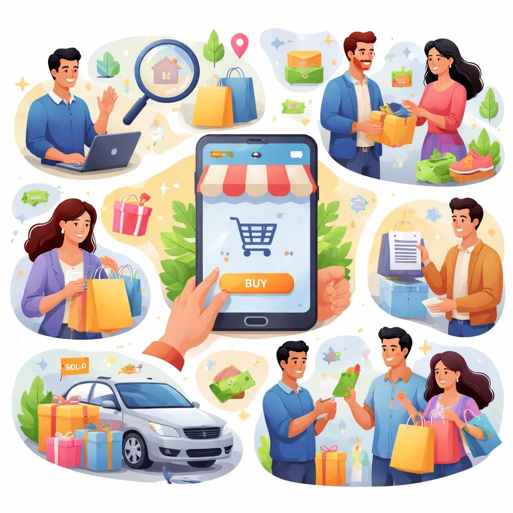 Bagaimana Cara Membeli Sesuatu, Menemukan Pembeli, Pergi Membeli, atau Mengatakan Anda Sudah Membelinya?