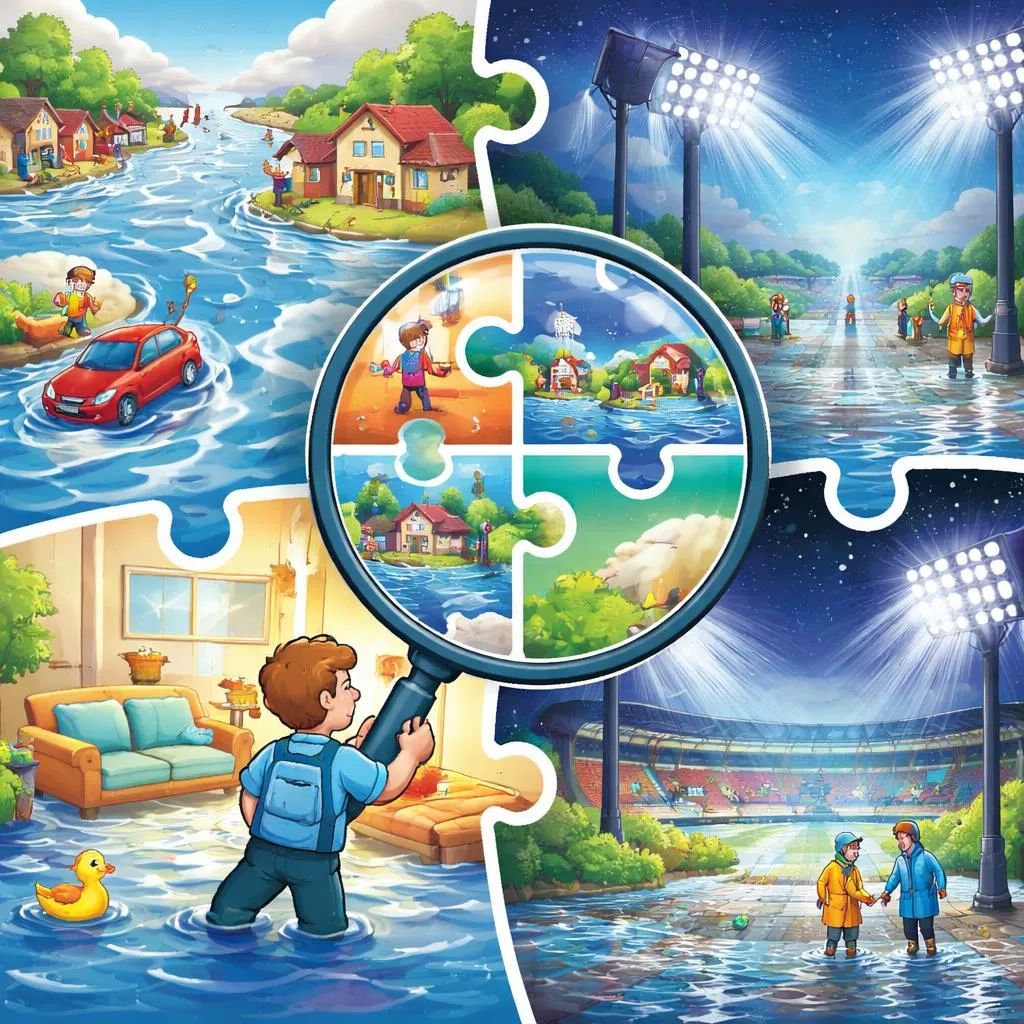 How Do You Correctly Use Flood, Flooding, Flooded, and Floodlight in English?