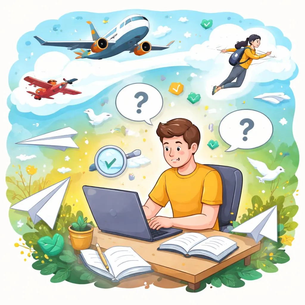 ¿Cómo usar correctamente Fly, Flier, Flying y Flown en oraciones en inglés?