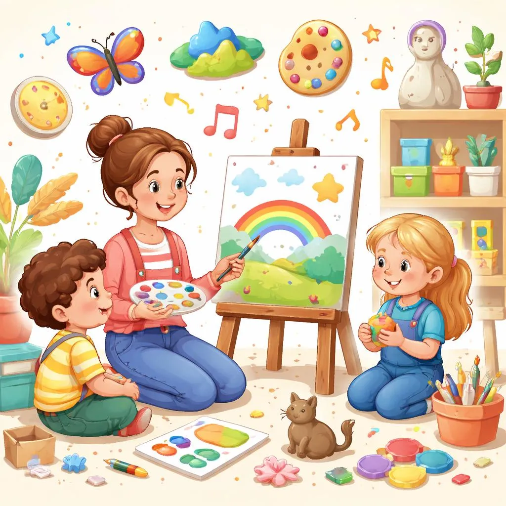Bagaimana Cara Menjelaskan Seni, Seniman, Artistik, dan Secara Artistik kepada Anak?