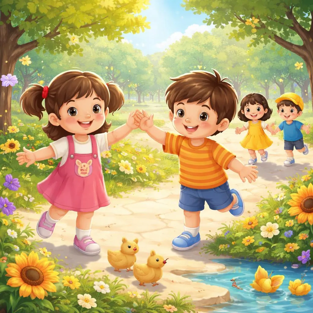 Wie findet man Freunde im chinesischen Kinderlied?