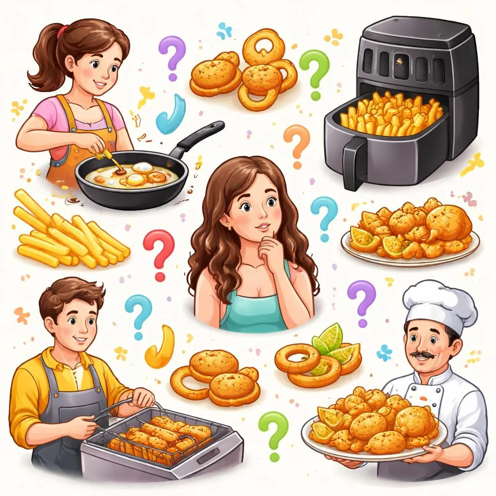 ¿Cómo saber cuándo usar las palabras Fry, Fryer, Frying y Fried en inglés?
