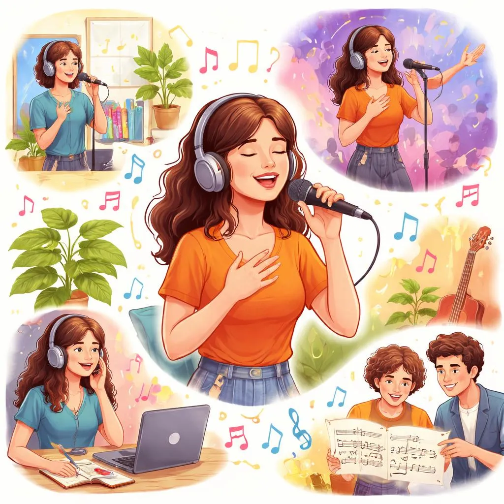 Wie man ein Lied singt, Sänger wird, das Singen genießt und weiß, ob eine Melodie singbar ist