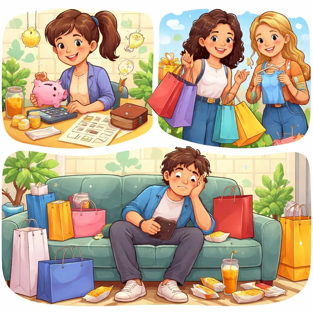 How Do You Spend Your Allowance, Become a Smart Spender, Enjoy Spending, or Feel Spent at the End of the Day?