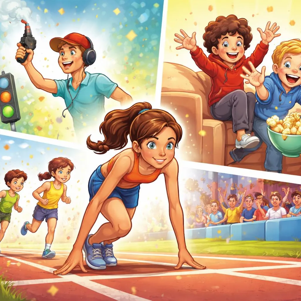 How Do You Start a Race, Become a Starter, Begin Starting, or Startle Your Friend?