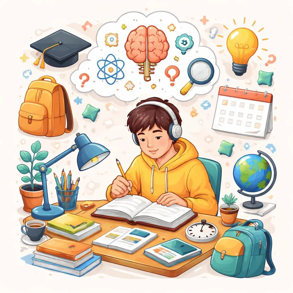 How Do You Study, Become a Student, Know What You Have Studied, and Stay Studious?
