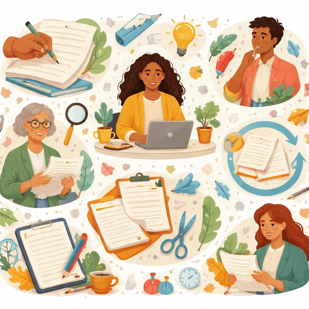 How Do You Write, Who Is a Writer, What Is Writing, What Is a Written Document, and Why Rewrite?