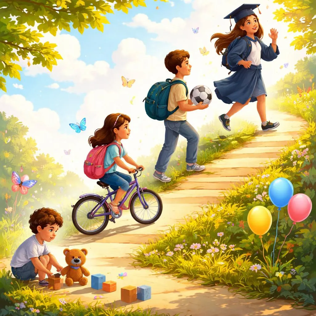 একটি শিশু কীভাবে পরিণত হয় এবং প্রতিটি পর্যায়কে কী বিশেষ করে তোলে?
