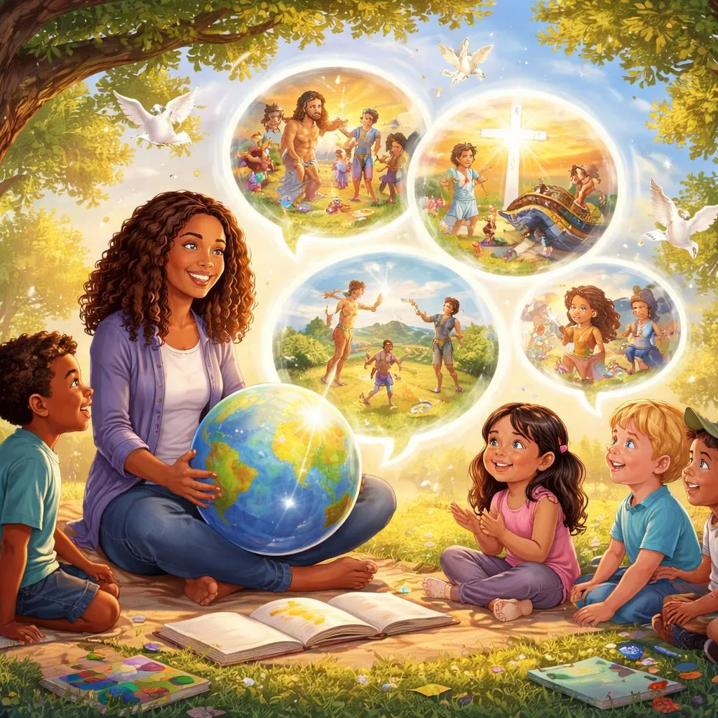 How Does God's Stories as Told by God's Children Create Authentic Language Learning Opportunities?