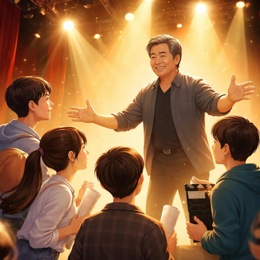 How Does Pu Cunxin Inspire Young Actors To Follow Their Dreams?
